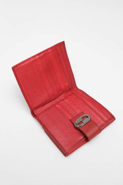 gucci bi fold wallet red|gucci bifold wallet women.